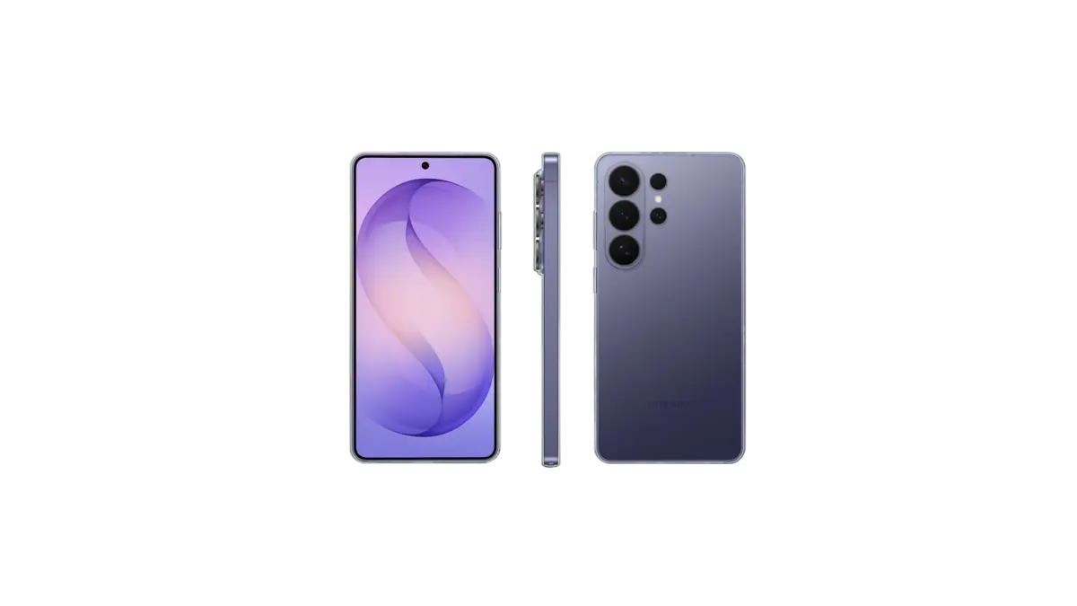 Render 360° do Galaxy S26 Ultra revela mudanças de design