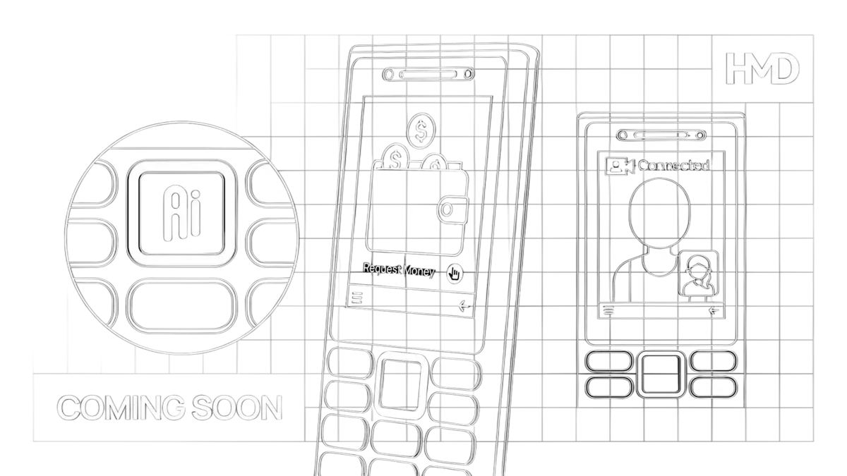 HMD adiciona AI, Chamadas de Vídeo e Carteira Digital a Feature Phones