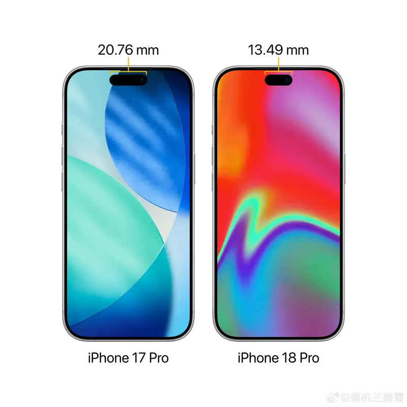 iPhone 18 Pro Screen Protector Leak Shows Narrower Dynamic Island