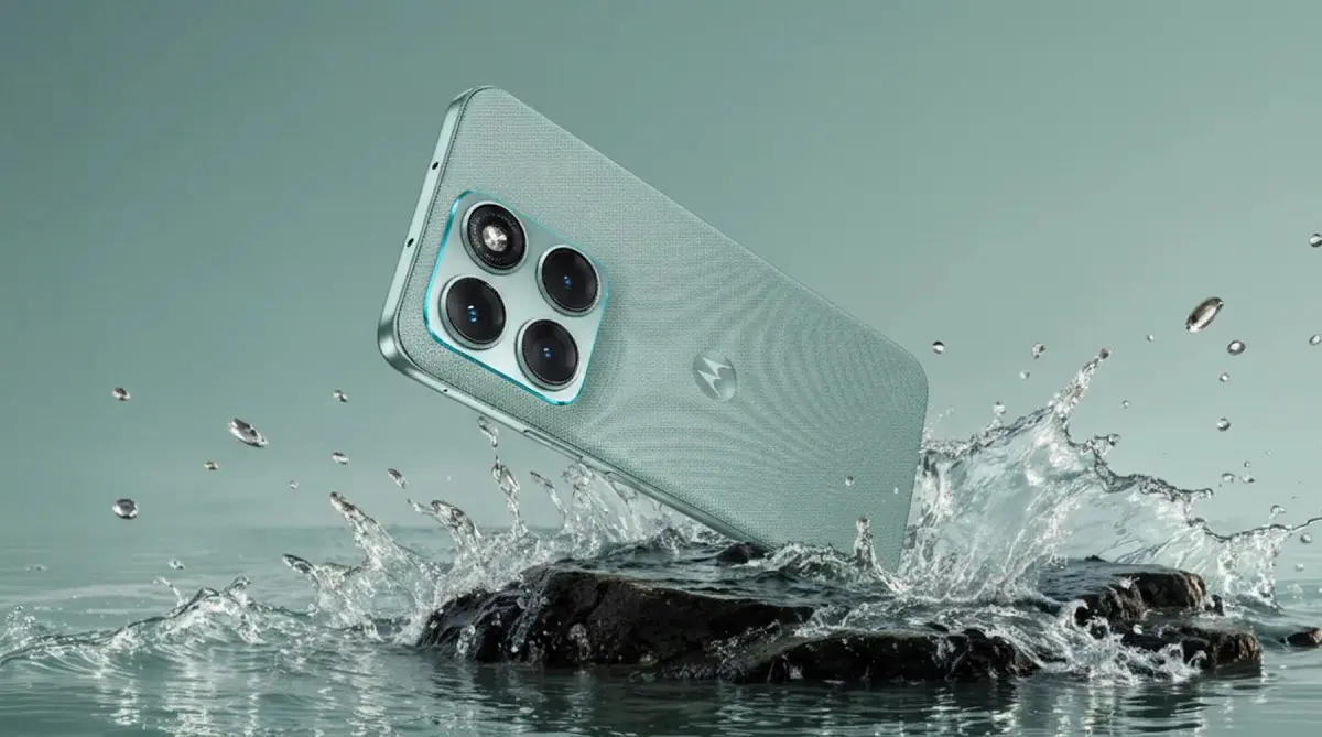 O Moto Edge 70 Fusion tem classificação IP68 e IP69