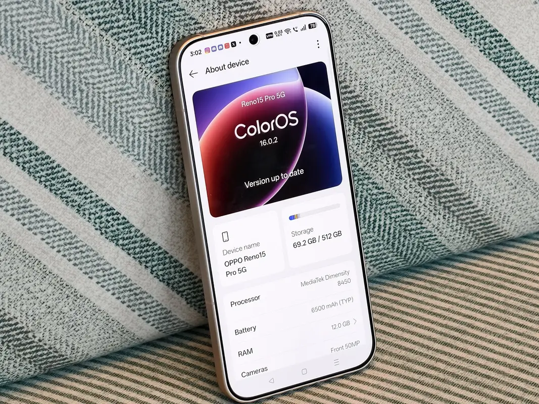 Review Oppo Reno15 Pro Índia
