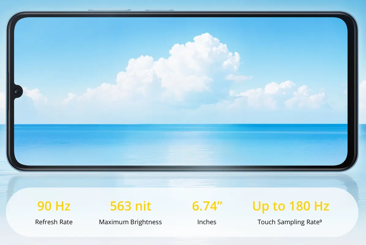 Lançamento do Realme P4 Lite 4G na Índia em 20 de fevereiro com bateria de 6.300 mAh