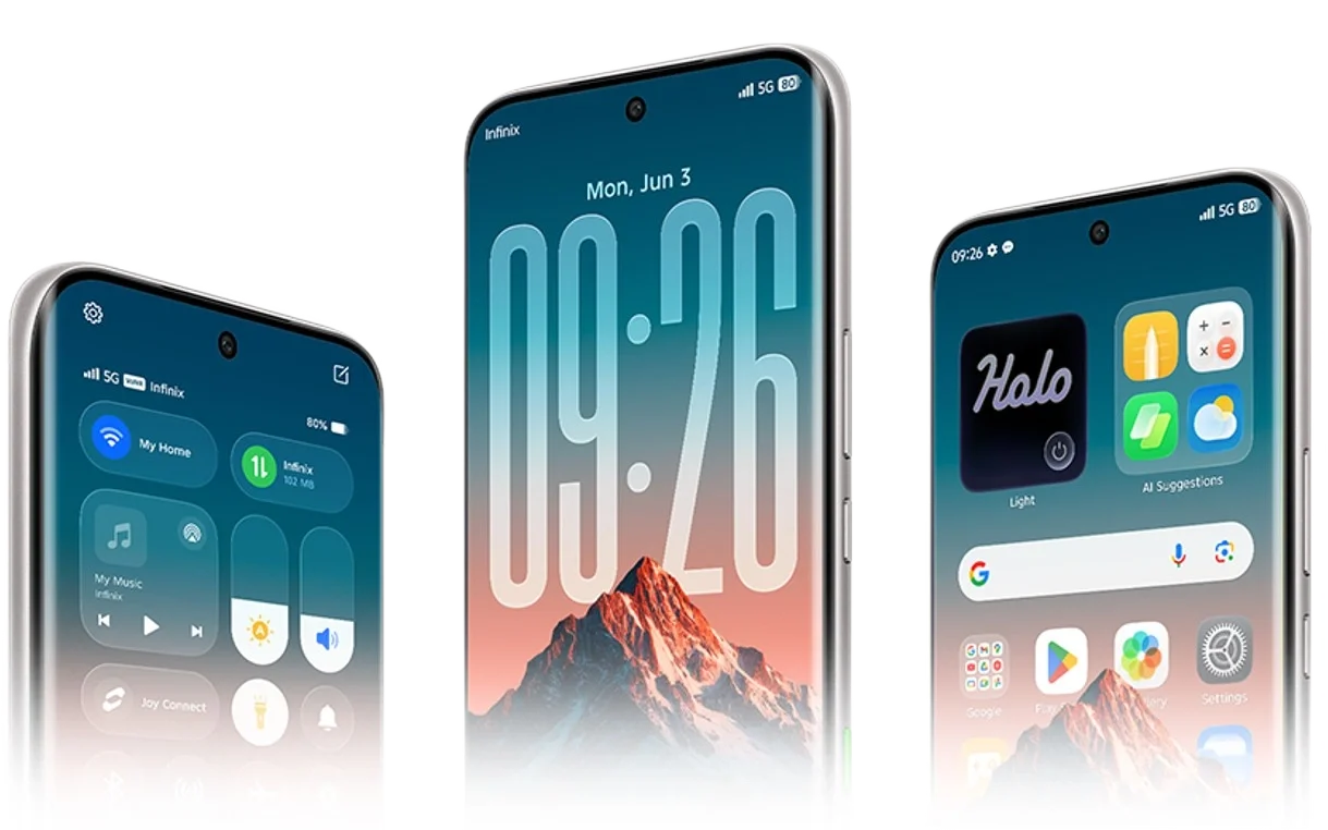 Infinix Note Edge Oficial: Ultra fino com Dimensity 7100